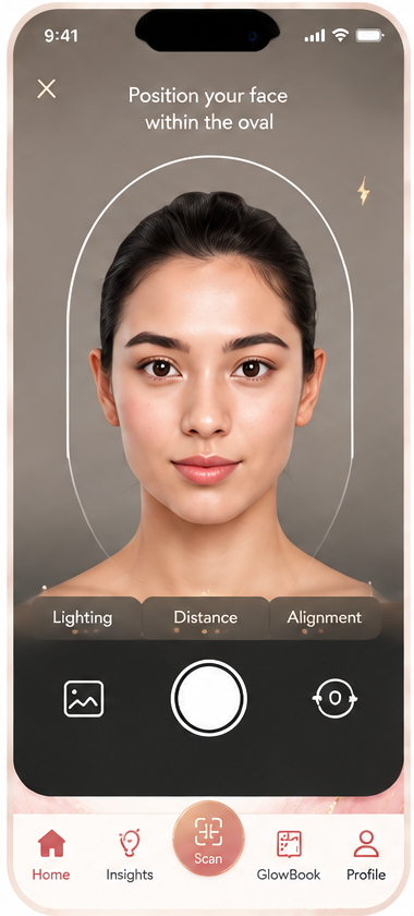 Create Your Profile & Scan Your Skin